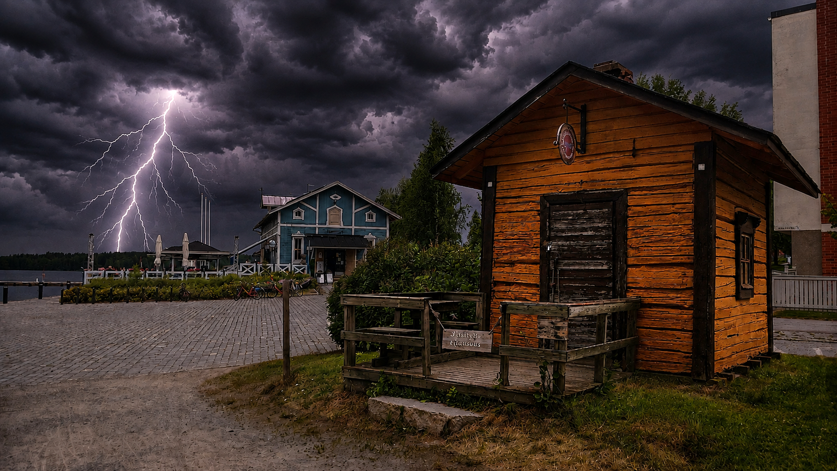 Kuappi myrskyn silmässä